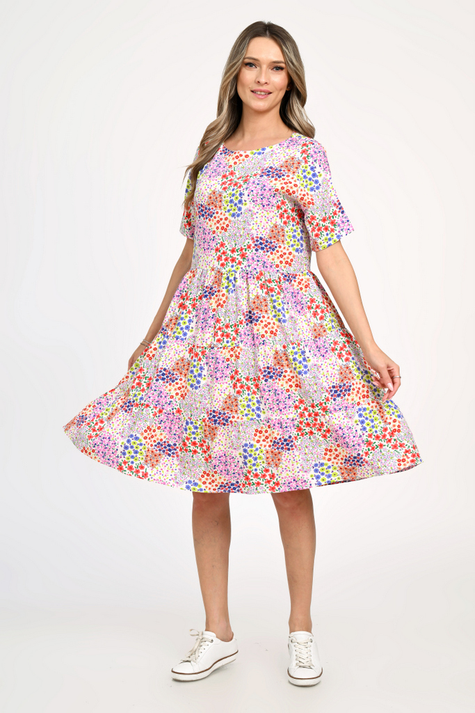 Rochie Dama, Eranthe, Microfloral V325